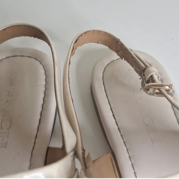 Coach Catherine thong sandals SZ 9.5 - Picture 7 of 8